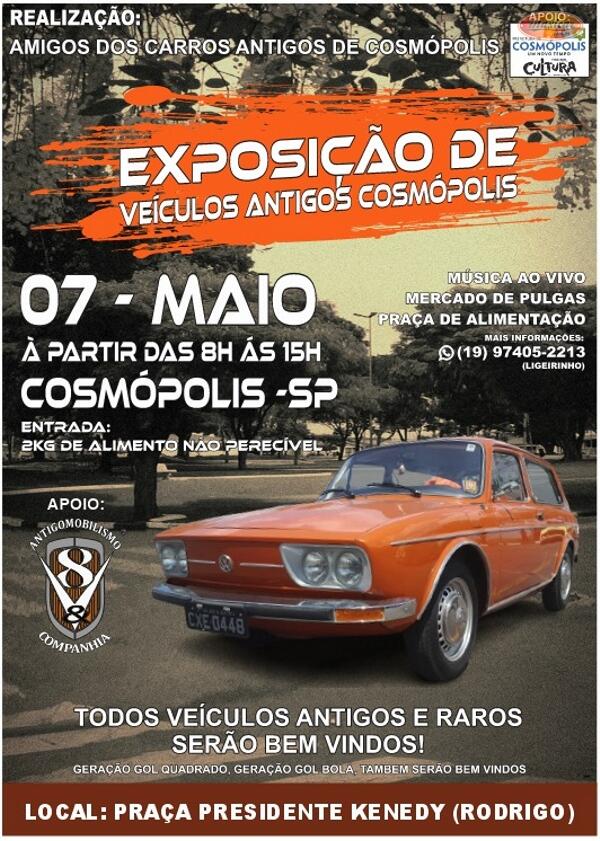 Exposição de Veículos Antigos de Cosmópolis