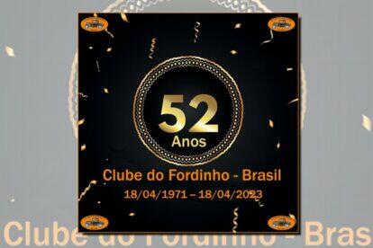 Clube do Fordinho celebra seu 52º Aniversário