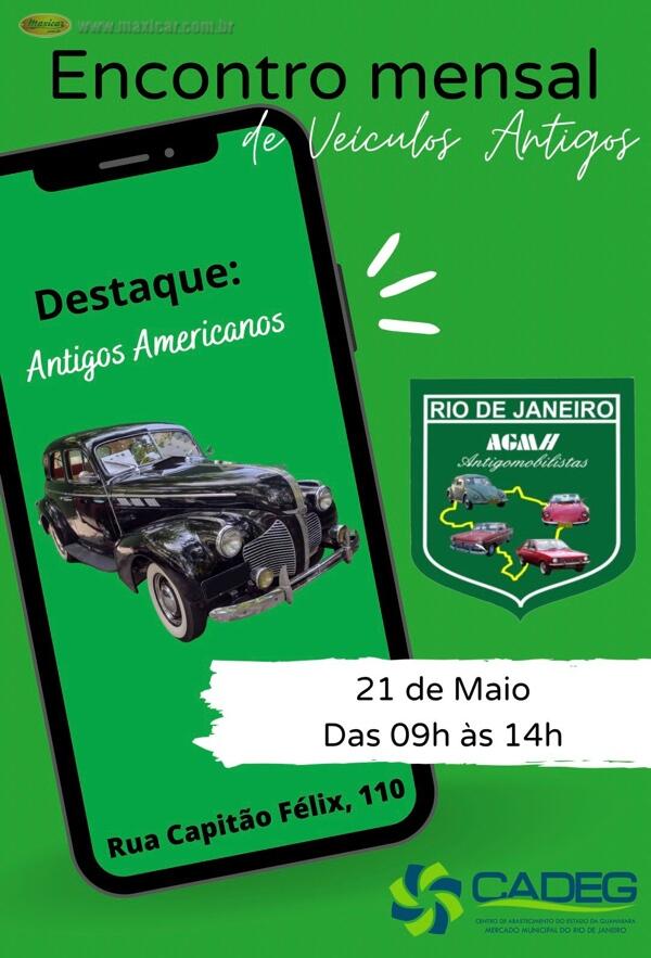 Encontro Mensal de Veículos Antigos AGMH