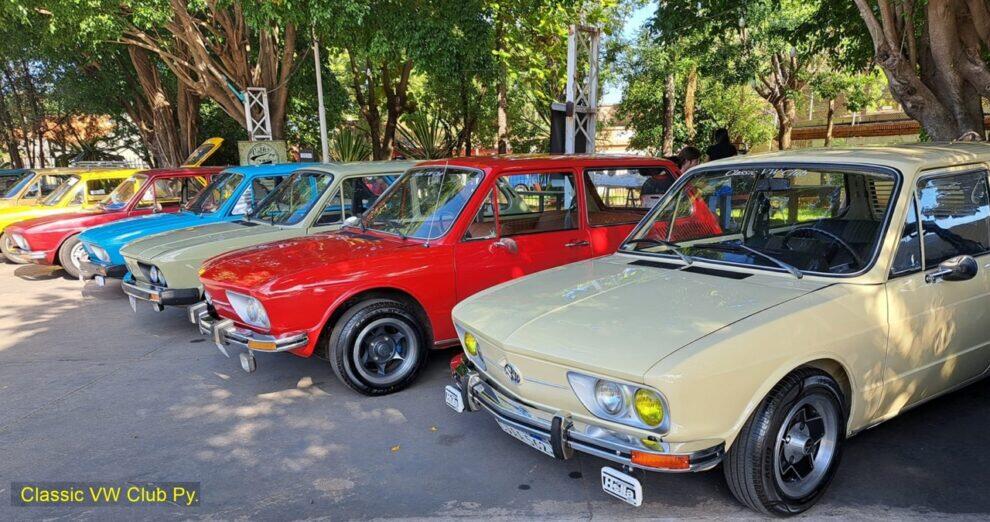 Classic VW Club del Paraguay presente na comemoração dos 50 anos da VW Brasilia no Paraguai