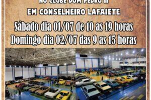 3ª Exposição de Carros Antigos no Clube Dom Pedro II