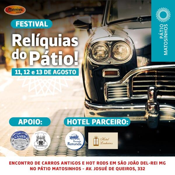 Encontro de Carros Antigos e Hot Rods em São João Del Rei