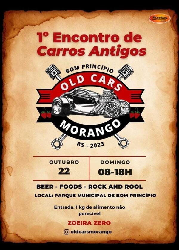 1º Encontro de Carros Antigos de Bom Princípio