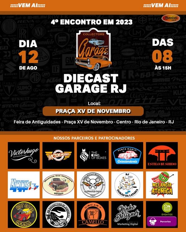 4º Encontro de Colecionadores Diecast Garage RJ