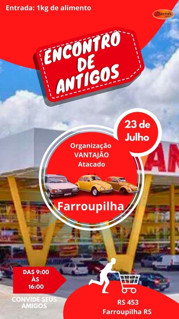 Encontro de Carros Antigos - Farroupilha