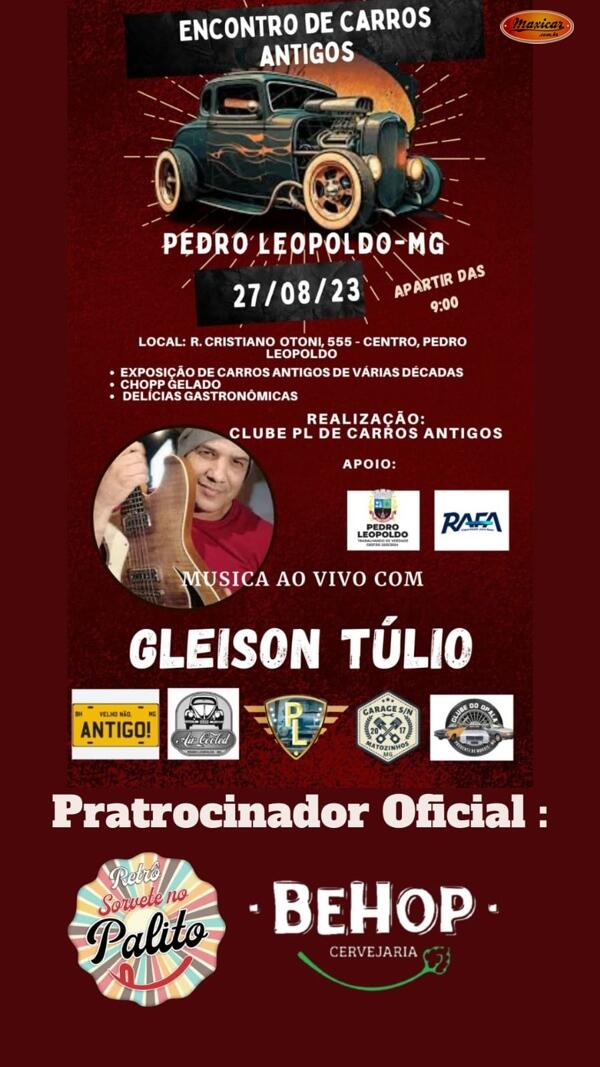 Encontro de Carros Antigos de Pedro Leopoldo