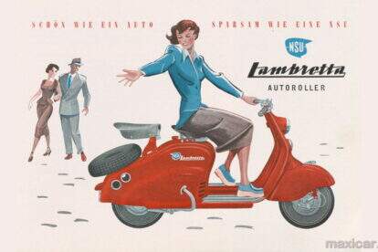 Lambretta fabricada pela NSU