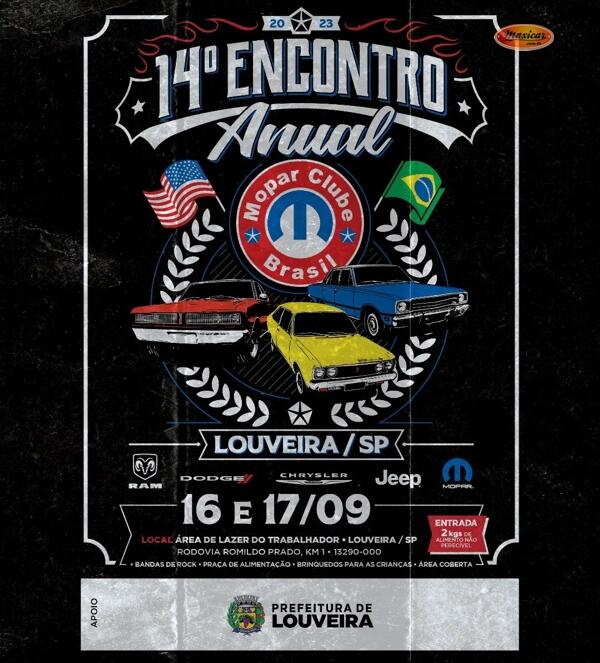 14° Encontro Anual Mopar Clube Brasil