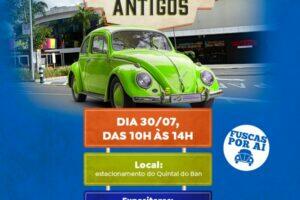 Exposição de Carros Antigos no Shopping Parque das Bandeiras