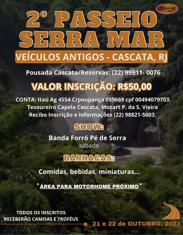 2º Passeio Serra Mar