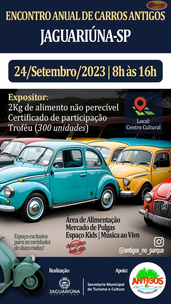 Encontro Anual de Carros Antigos de Jaguariúna
