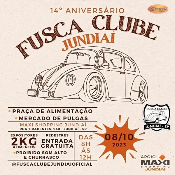 14º Aniversário Fusca Clube Jundiaí