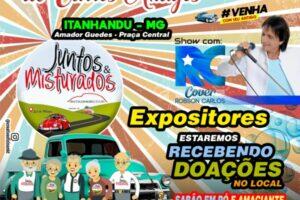 Encontro Solidário de Carros Antigos em Itanhandu