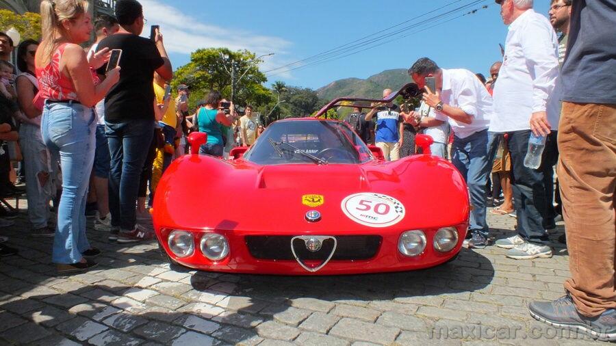 CORRIDA DE CARROS ANTIGOS NAS RUAS DE PETRÓPOLIS NO 2º CIRCUITO IMPERIAL DE  AUTOMOBILISMO 