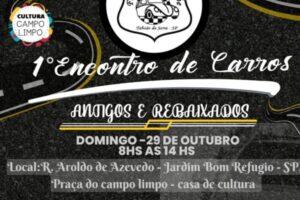 1º Encontro de Carros Antigos e rebaixados