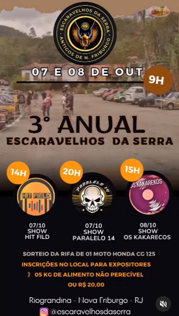 3º Anual Escaravelhos da Serra