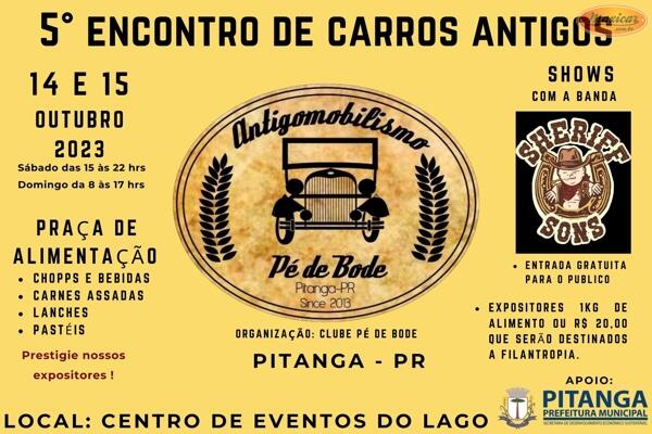 5° Encontro de Carros Antigos de Pitanga PR