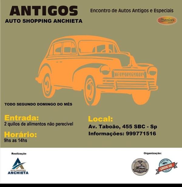 Encontro de Autos Antigos e Especiais - São Bernardo do Campo, SP • 12/10/2023