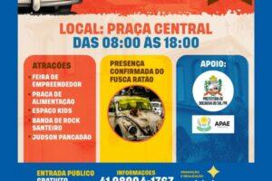 1º Encontro de Carros Antigos Especiais de Bocaiúva do Sul