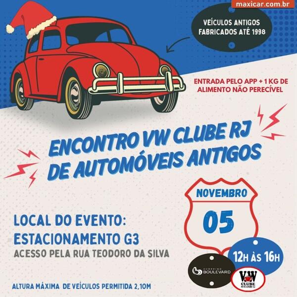 Encontro VW Clube RJ de Automóveis Antigos