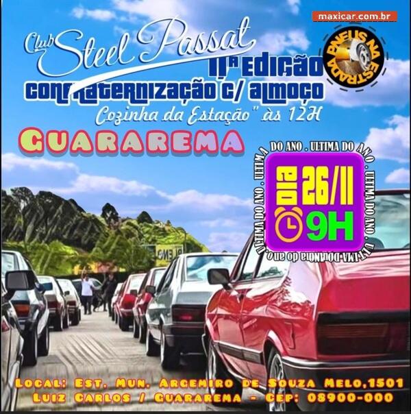 11ª Edição Confraternização Club Steel Passat