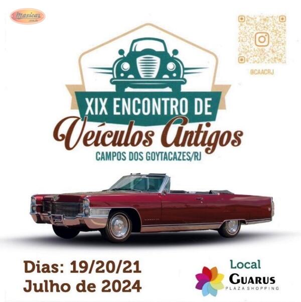 XIX Encontro de Veículos Antigos de Campos dos Goytacazes