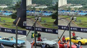 Desfile de carros antigos