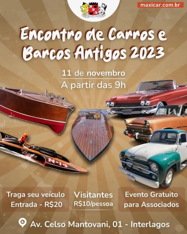 Encontro de Carros e Barcos Antigos