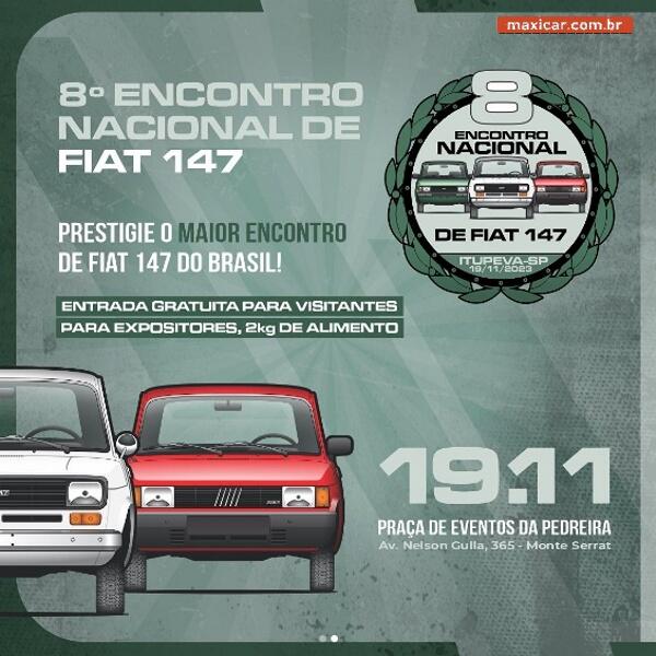 8º Encontro Nacional de Fiat 147