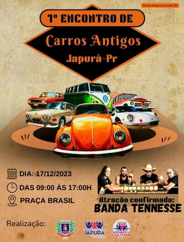 1º Encontro de Carros Antigos em Japura