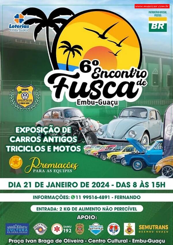 6º Encontro de Fusca em Embu-Guaçu