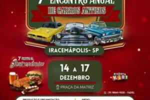 7º Encontro Anual de Carros Antigos de Iracemápolis