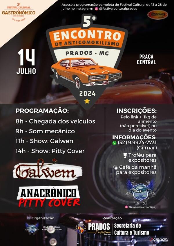 5° Encontro de Antigomobilismo de Prados