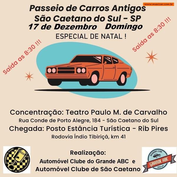 Passeio de Carros Antigos