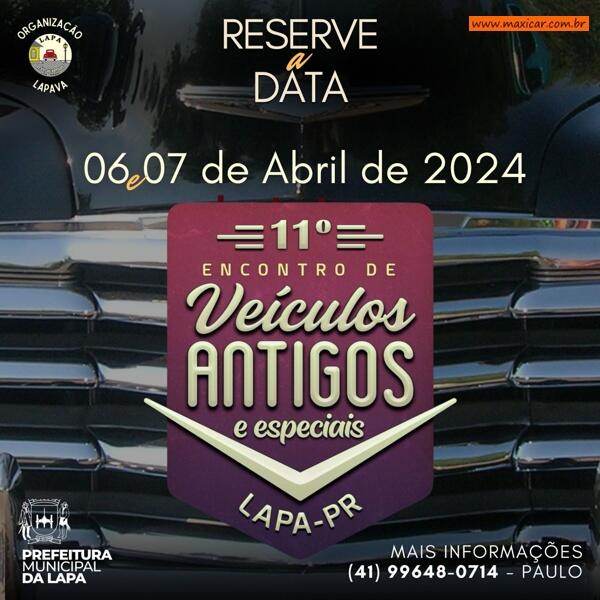 11º Encontro de Veículos Antigos e Especiais na Lapa