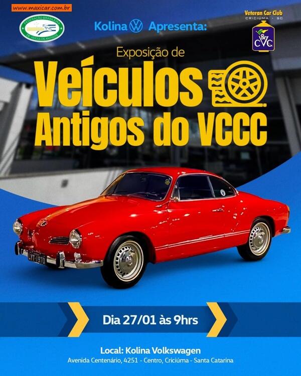 Exposição de Veículos Antigos do VCCC