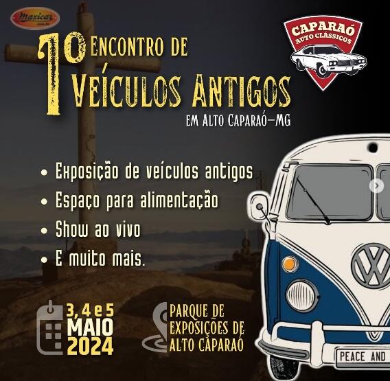 1º Encontro de Veículos Antigos de Alto Caparaó