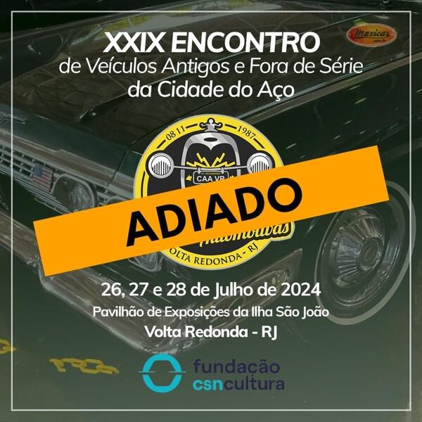 EVENTO ADIADO
