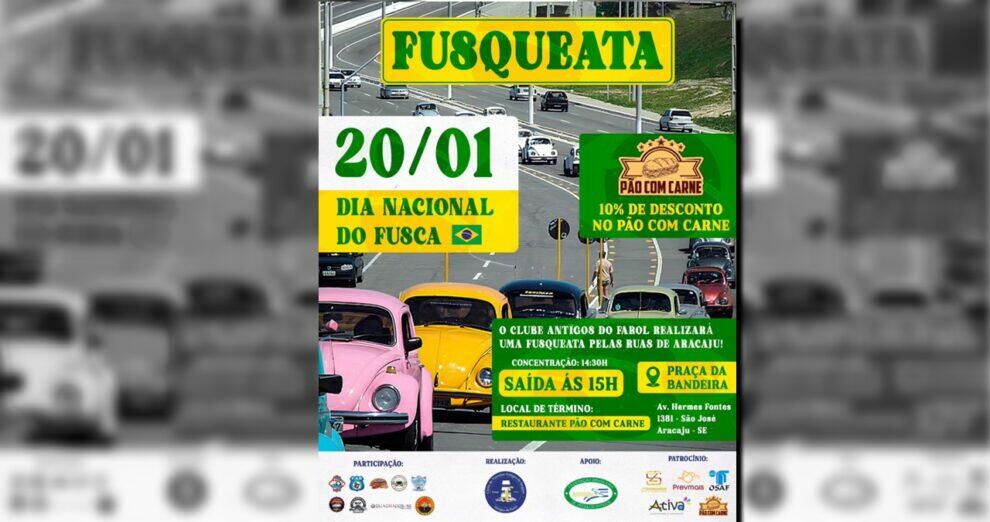 Fusqueata pelas ruas de Aracaju