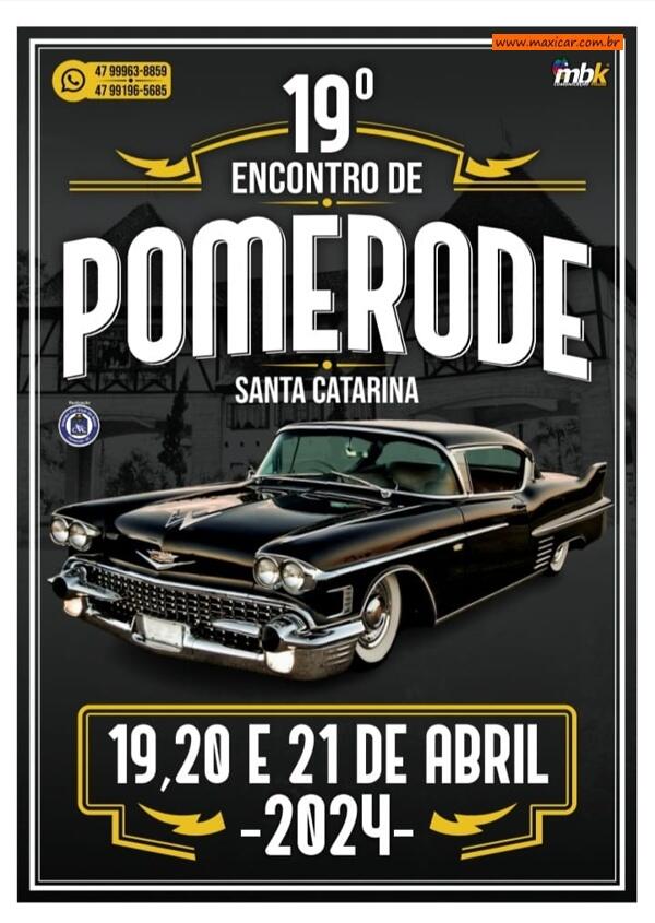 19º Encontro de Veículos Antigos de Pomerode