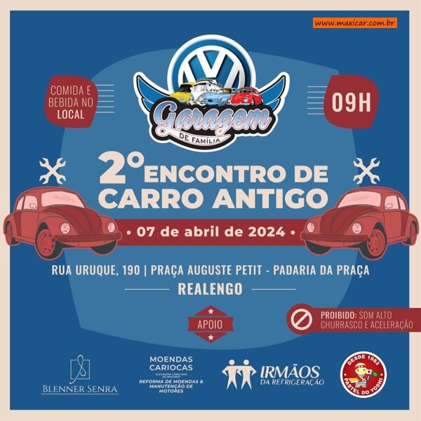 1º Encontro de Carro Antigo