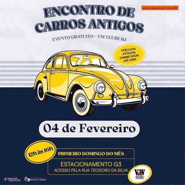 Encontro de Carros Antigos VW Clube RJ