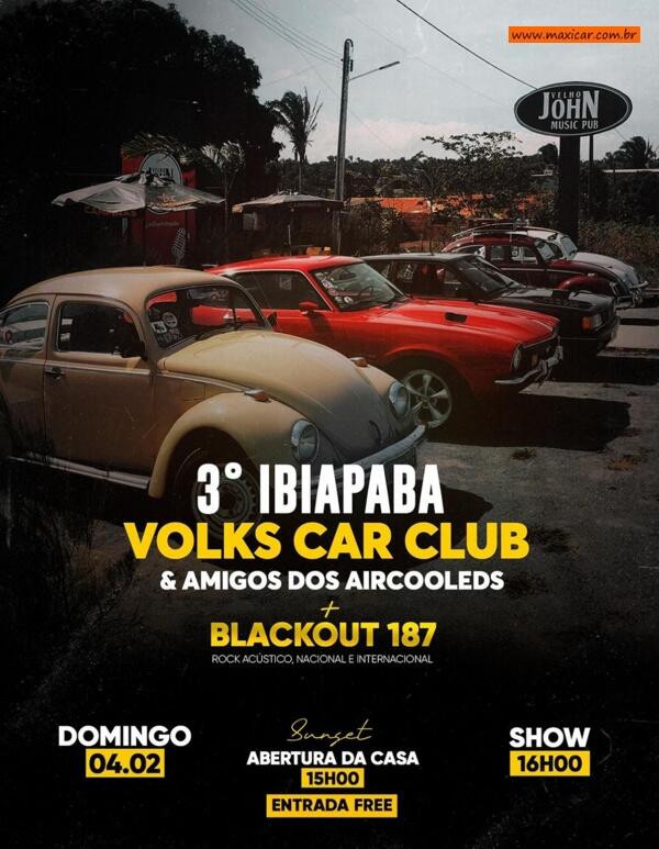 3º Ibiapaba Volks Car Club & Amigos dos Aircooleds