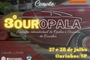 3º Ouropala - Encontro Interestadual de Opalas, Caravans e Omegas de Ourinhos