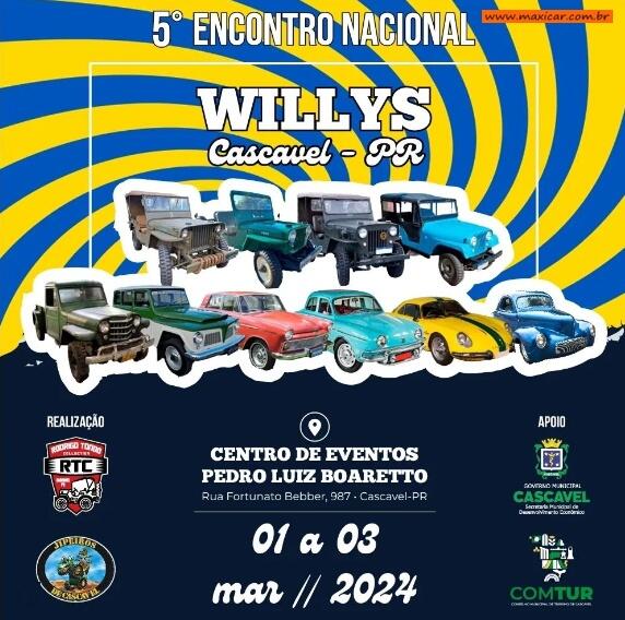 5º Encontro Nacional Willys em Cascavel