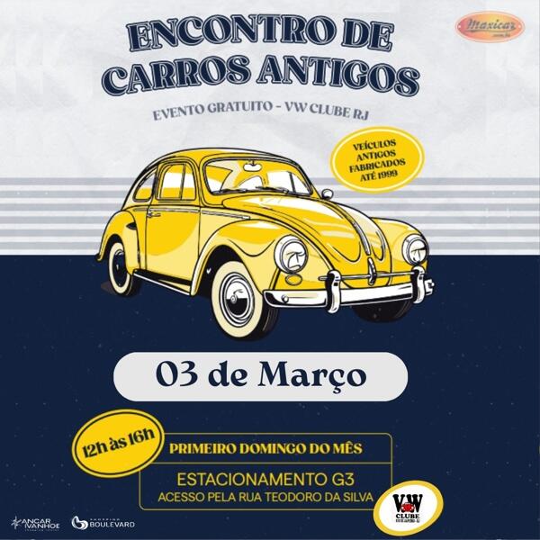 Encontro de Carros Antigos VW Clube RJ