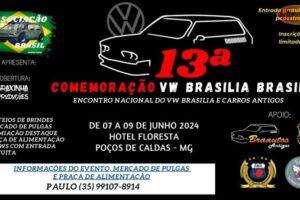 13ª Comemoração VW Brasília Brasil