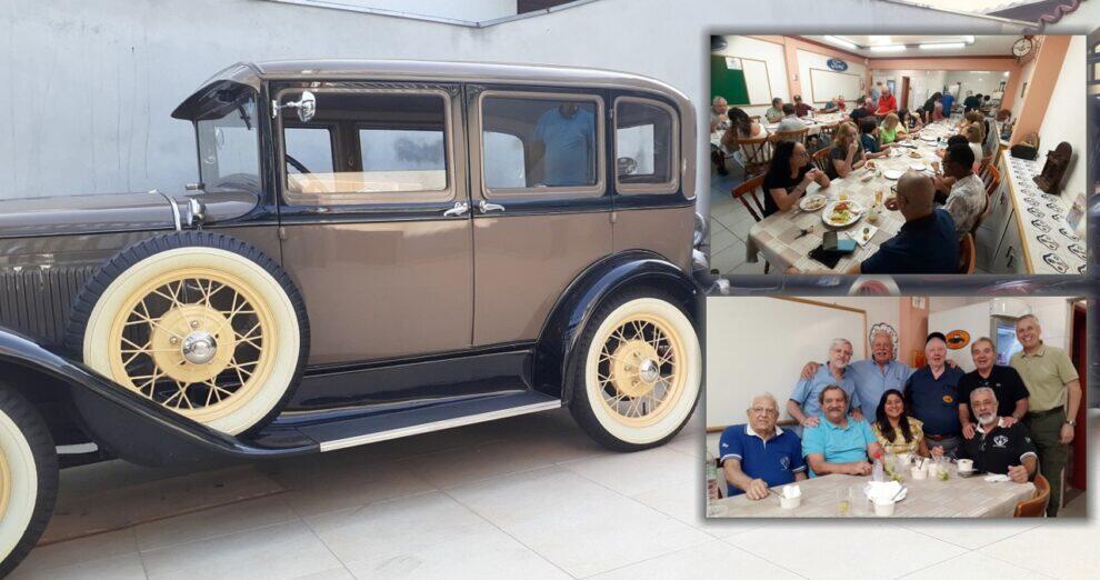 Almoço em homenagem ao aniversário de 53 anos do Clube do Fordinho