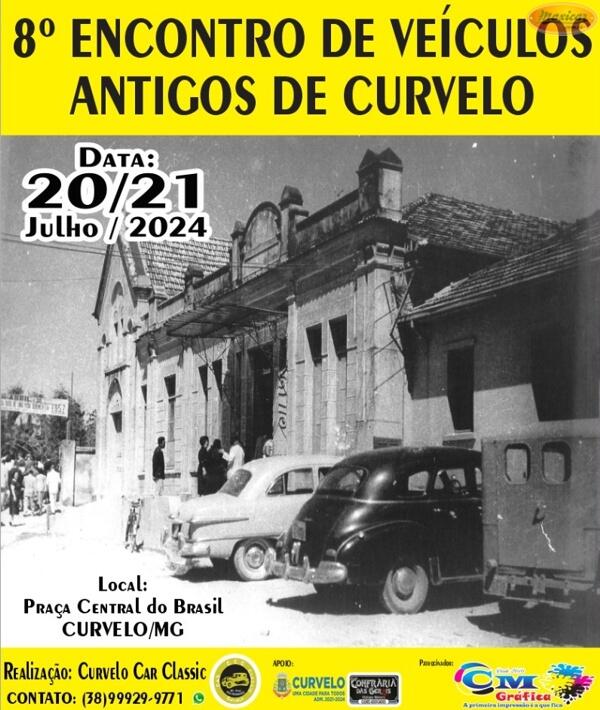 8º Encontro de Veículos Antigos de Curvelo