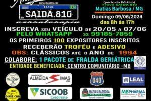 3° Encontro de Antigomobilismo de Matias Barbosa